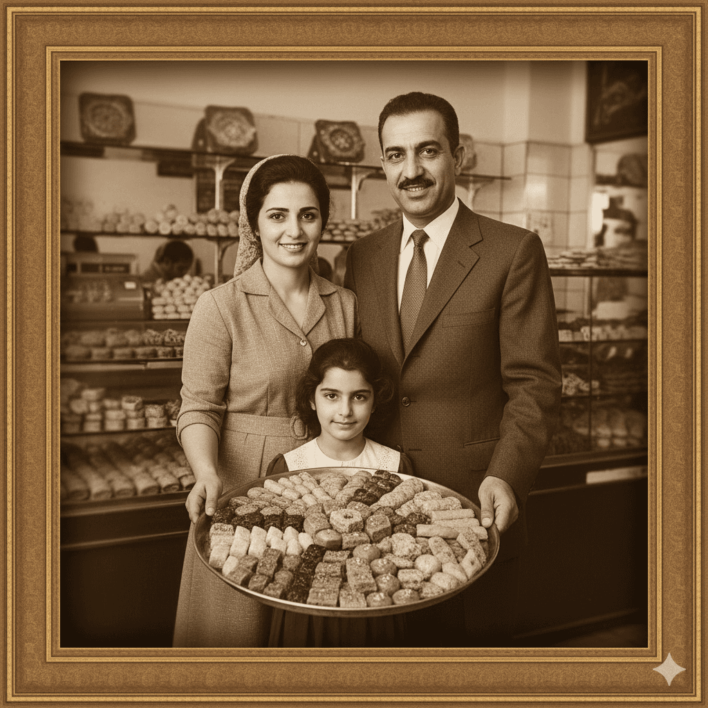 Tehran, 1975 — Our first bakery