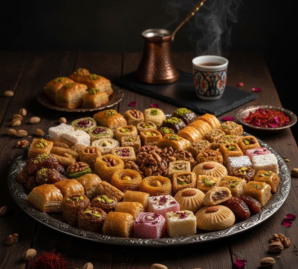 Assorted Persian pastries