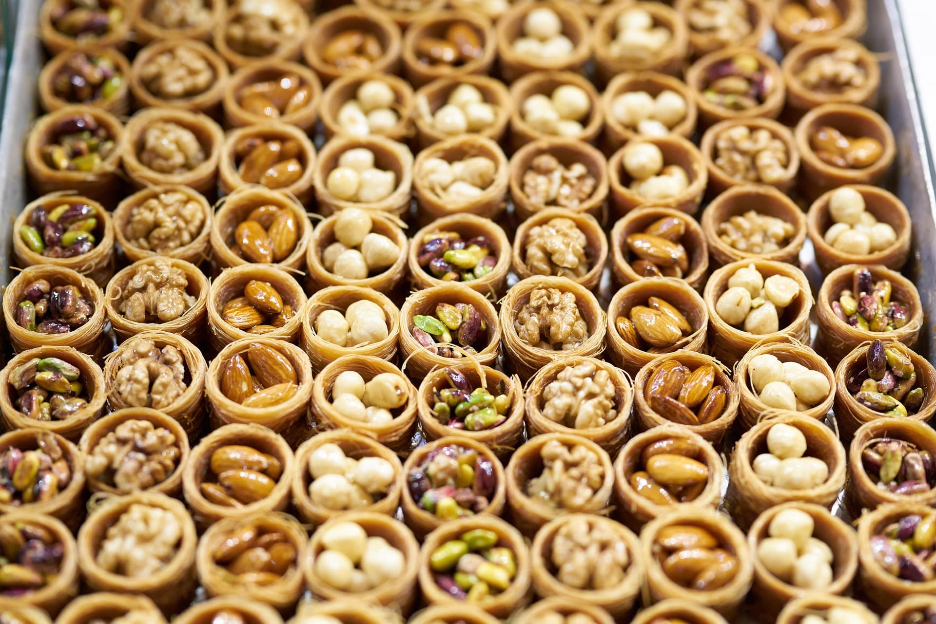 Baklava detail