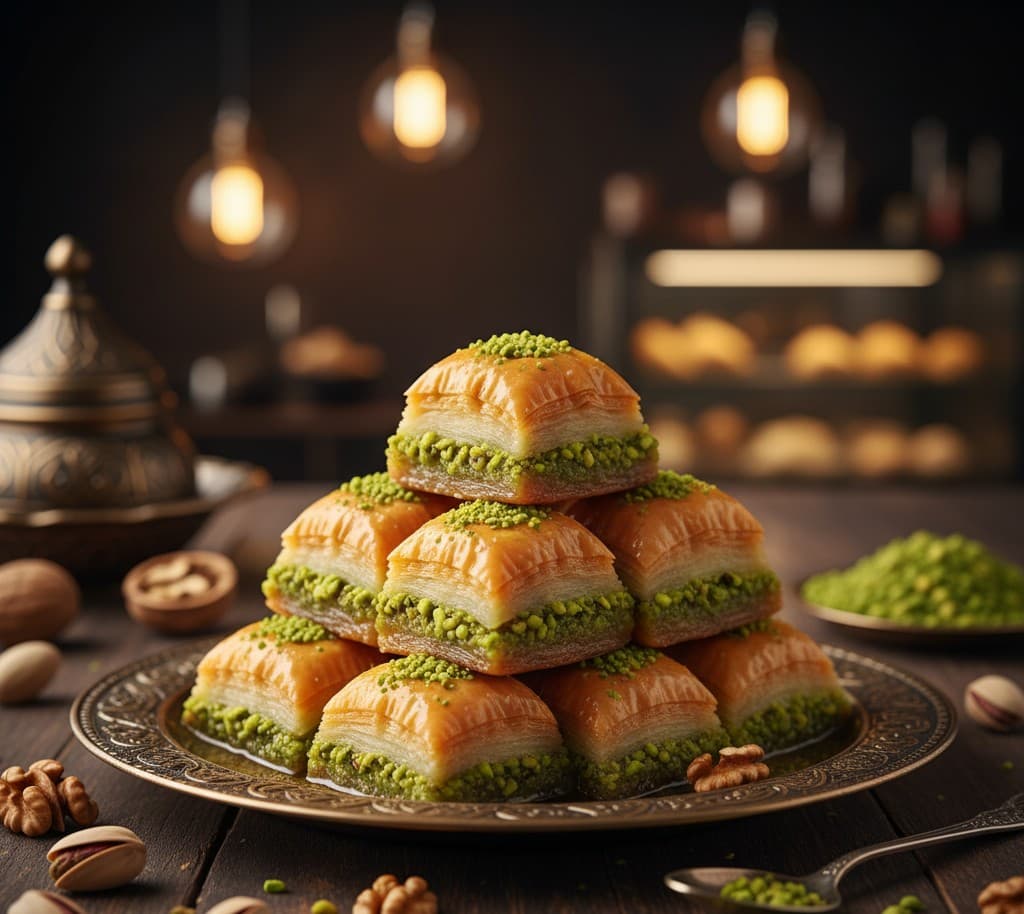 Pistachio Baklava